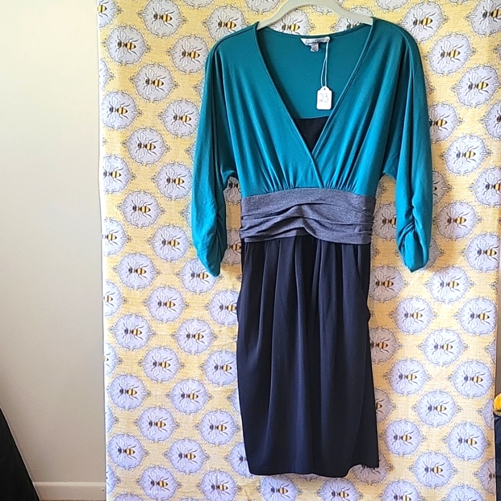 Speechless, Large, Dress, green grey and black